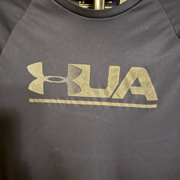 Under Armour Navy Blue Performance Tee - Picture 2 of 5